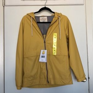 NWT Yellow raincoat